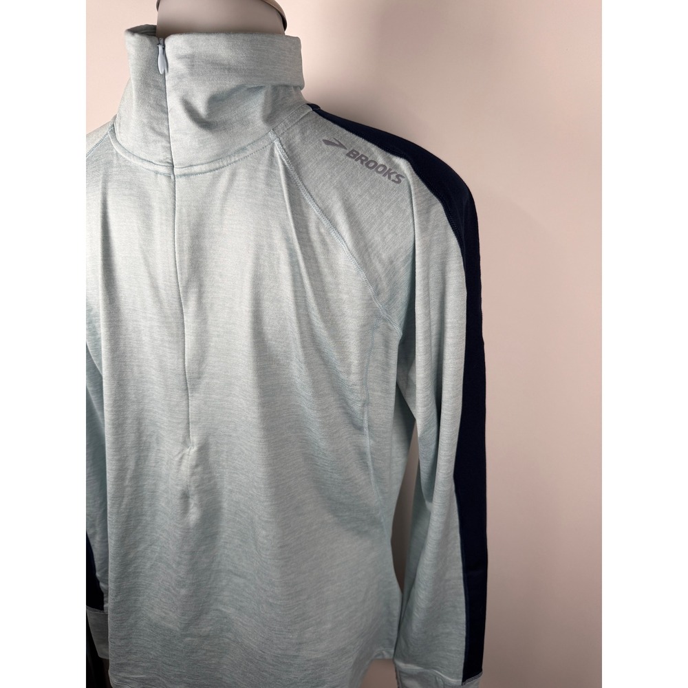 Women's Brooks Dash Half Zip Running Pullover Lig… - image 4